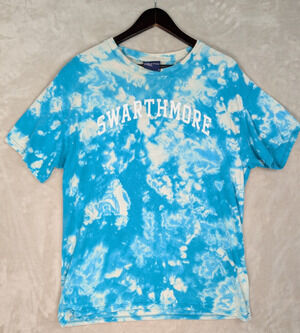 MV Sport Swarthmore College Garnet Phoenix College T Shirt Mens L Tie Dye Sakter